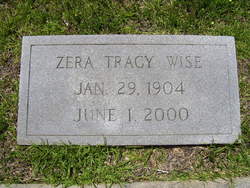 Zera Mariece <I>Tracy</I> Wise 
