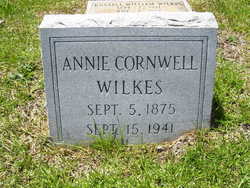 Annie B. <I>Cornwell</I> Wilkes 