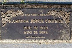 Ramona Joyce <I>Fry</I> Greene 