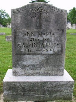 Ann Maria <I>Crane</I> Appley 