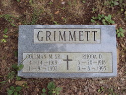 Rhoda Dorris <I>Igoe</I> Grimmett 