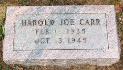 Harold Joe Carr 