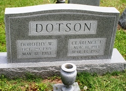 Clarence F Dotson 