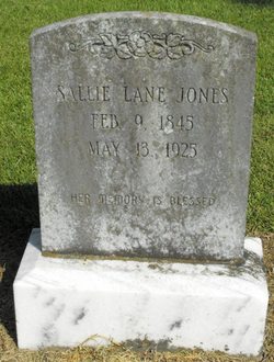 Sallie <I>Lane</I> Jones 