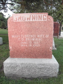 Mary Florence <I>Willoughby</I> Browning 