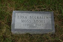 Edna <I>Buckalew-Moss</I> Abott 