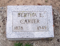 Bertha Elizabeth <I>Bowen</I> Carter 