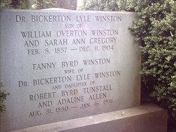 Fanny Byrd <I>Tunstall</I> Winston 
