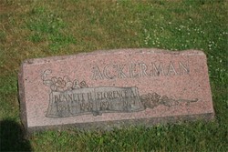 Florence A. <I>Myers</I> Ackerman 
