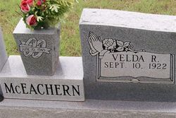 Velda R. <I>Wilson</I> McEachern 