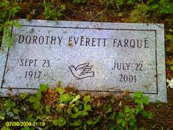 Dorothy Everett Farque 