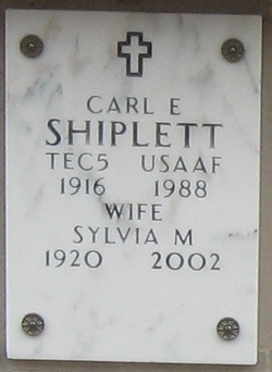 Sylvia Mae <I>Stickel</I> Shiplett 
