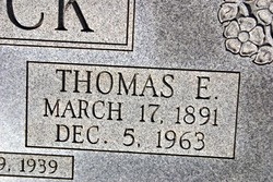 Thomas Elmer Adcock 