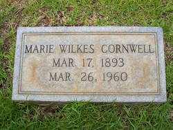 Marie Lorena <I>Wilkes</I> Cornwell 