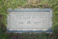 Ida Mae <I>Tracy</I> Boody 