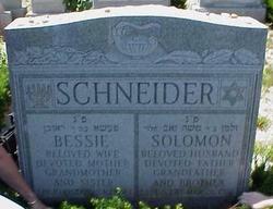 Bessie <I>Berger</I> Schneider 