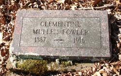 Clementine Marie <I>Mullen</I> Fowler 