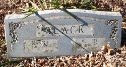 Nancy Elizabeth “Nannie” <I>Gabbard</I> Black 