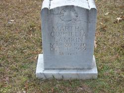 Martha Cornelia <I>Hinton</I> Lamkin 
