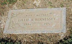 Lillie A. <I>Adams</I> Hennessey 