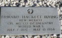 Edward Hackett Irving 