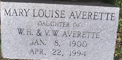 Mary Louise Averette 
