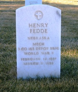 Heinrich “Henry” Fedde Jr.