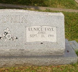 Eunice Faye <I>Jones</I> Godwin 