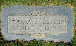 Harry Donald Geiger 