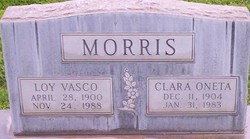 Clara Oneta <I>Marshall</I> Morris 