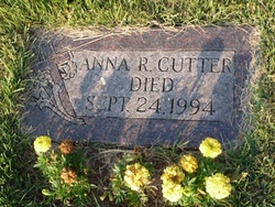 Anna <I>Hill</I> Cutter 
