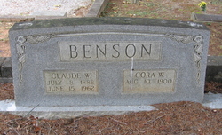 Claude W Benson 