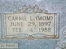 Carrie Leigh “Mom” <I>Harris</I> Hensley 