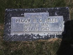 Peggy Myas <I>Glover</I> Allen 