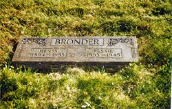 Bessie <I>West</I> Bronder 