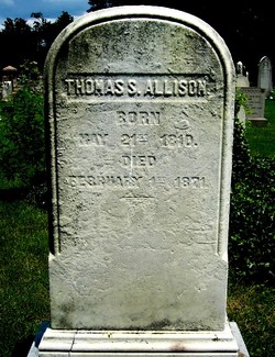 Maj Thomas Stubbs Allison 