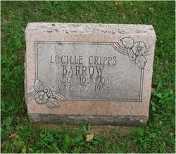 Lucille <I>Cripps</I> Barrow 