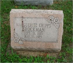 Marguerite <I>Cripps</I> Brockman 