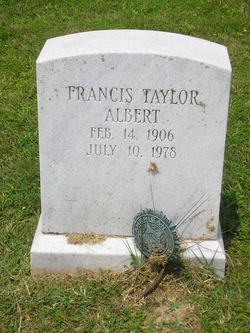 Francis Taylor Albert 