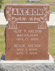 Nellie <I>Olson</I> Akeson 