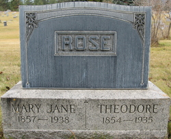 Mary Jane <I>Williams</I> Rose 