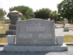 Annie H <I>Garrett</I> Hanna 