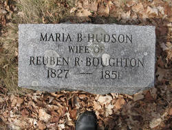 Maria Baldwin <I>Hudson</I> Boughton 