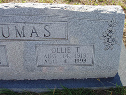 Ollie Lee <I>Turner</I> Dumas 