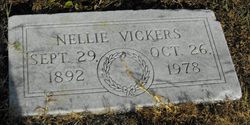Nellie <I>Wisenor</I> Vickers 