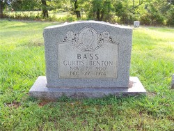 Curtis Benton Bass 