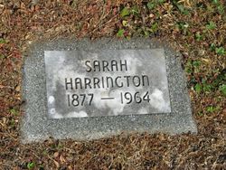 Sarah Wilhelmina <I>Yockel</I> Harrington 