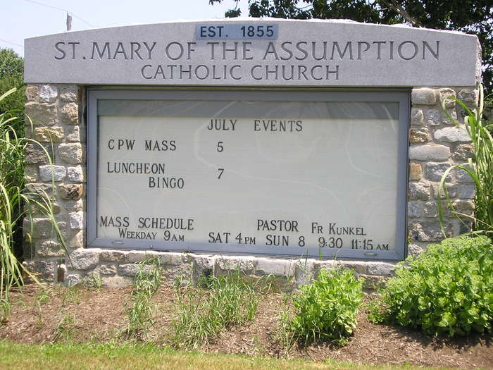 Saint Mary Of The Assumption Cemetery