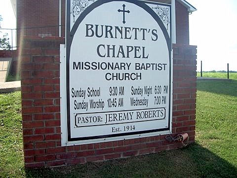 Burnetts Chapel Baptist Cemetery