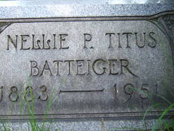 Nellie Pearl <I>Diefenderfer</I> Batteiger 